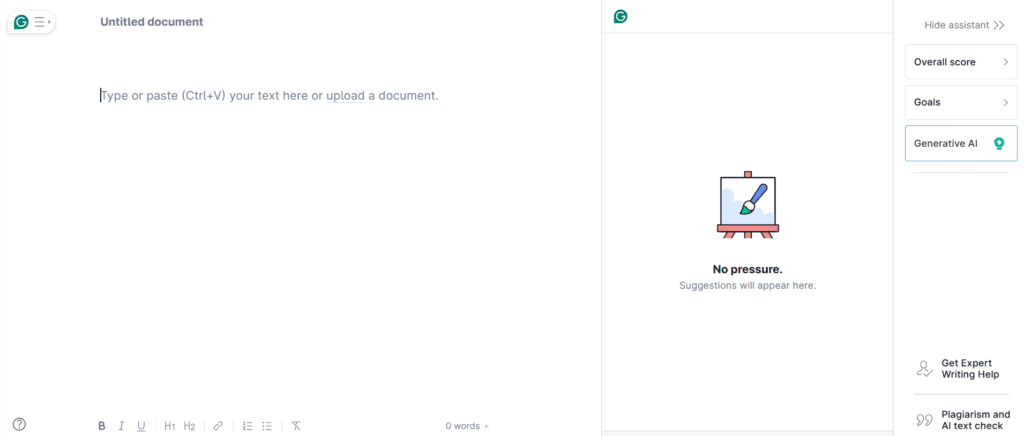 Grammarly ai tool for students