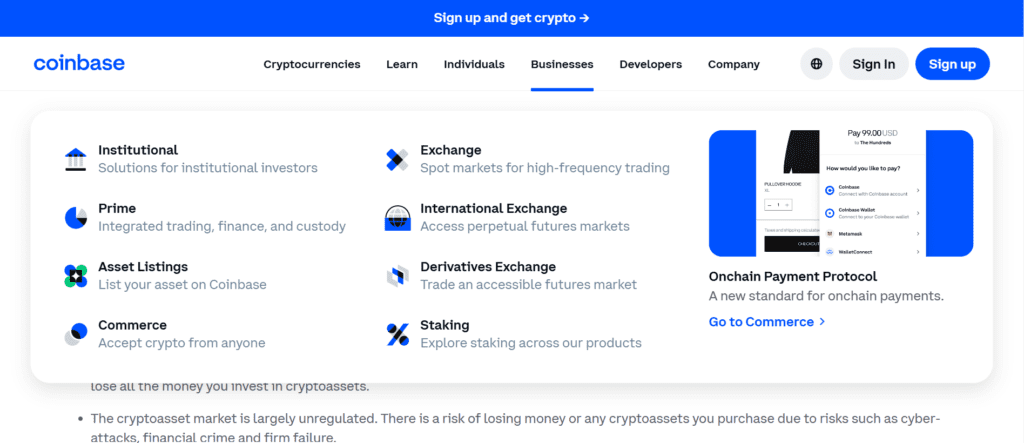 Coinbase trading platforms
